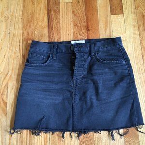 Current/Elliot Distressed Denim Miniskirt Size 27
